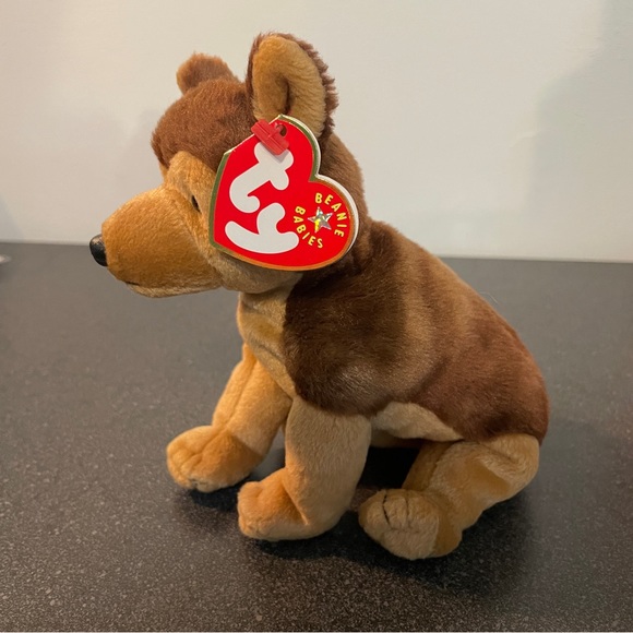 3/$12! Ty Beanie Baby - Courage the Dog - MWMT! - Picture 2 of 7